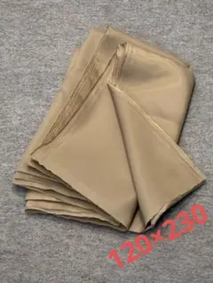 カーキ　裏地用生地 ポリエステル