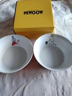 ムーミンキャラクター ボウル 2個セット