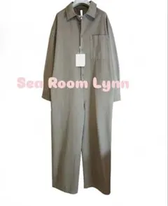 試着のみ　Sea Room lynn Backカッティングシャツオールインワン