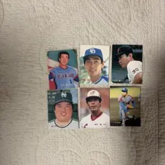カルビー プロ野球カード6枚セット