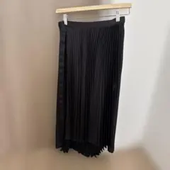 【美品】UNIQLO+J プリーツラップロングスカート ウエスト58 Sサイズ
