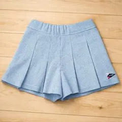 ✤TOMMY HILFIGER レディースキュロット　ギンガムブルー　Sサイズ✤