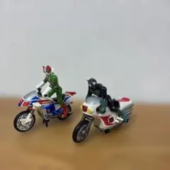 仮面ライダー 1号、Ｖ3 フィギュア バイク 2体セットのサムネイル