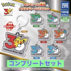 ポケモン 30周年 メタルチャームマスコット　ガチャ　コンプリートセット　④