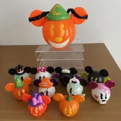 【可愛い❗️】東京ディズニーランド　ハロウィングッズ　かぼちゃミッキーおばけミニー