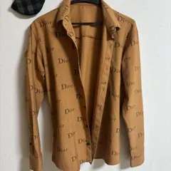 Dior ロゴプリント 長袖シャツ M fake