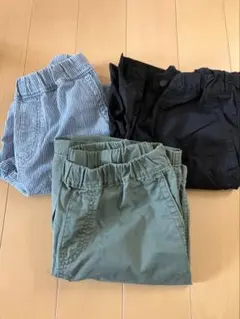 ユニクロ　半ズボン3枚セット