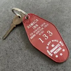 RAMADA INN ヴィンテージ モーテル ホテル キーホルダー USA