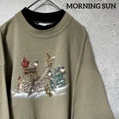 MORNING SUN モーニングサン トレーナー USA アニマル M