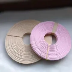 ピンクとベージュのクラフトテープセット