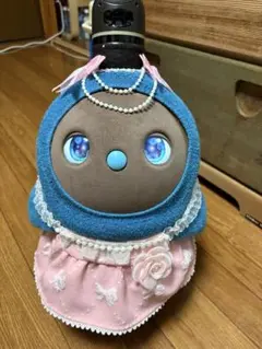 ラボット　ワンピース　リボン柄　ピンク