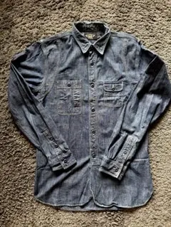 RRL ダブルアールエル インディゴデニムシャツのサムネイル