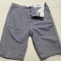 《美品》DANTON ショートパンツ ハーフパンツ チェック柄 40のサムネイル