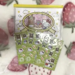 【非売品】JRA20th記念　ハローキティ　コラボ　シール　スライダーポーチ