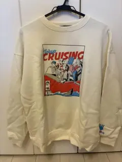 ニコアンド　裏起毛スウェット　ICHIRAKU STUDIO　プルオーバー