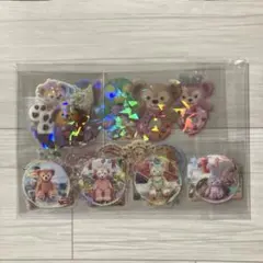 アメステ　ロールシール　アメキャラ　ダッフィーフレンズ　フレークシール　お裾分け