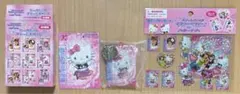 サンリオ　オシャレ魔女 ラブ ベリー キティ　チャーム&カード　ステッカーセット
