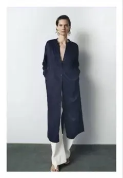 ZARA シャツミディワンピース　新品未使用　Sサイズ