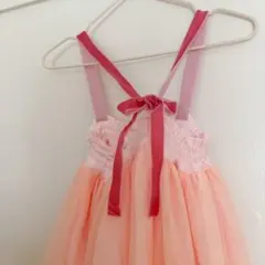 マールマール 風MARL MARLチュチュスカート ピンク オレンジ系