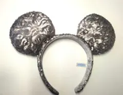 ブラウンシルバー　 ディズニー　ミッキー　カチューシャ