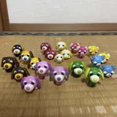 お茶犬シリーズ ミニフィギュア まとめ売り(21匹)のサムネイル
