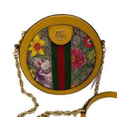 グッチ フローラ バッグ 2WAY 550621 イエロー レザー - メルカリ