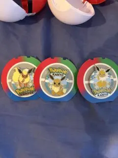 ポケパークKANTO ピンバッジ 3種セット イーブイ ブースター