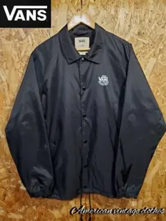 VANS バンズ コーチジャケット USA Tシャツ 古着 アメリカ XL