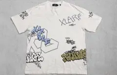 XLARGE グラフィティロゴ Tシャツ ホワイト L