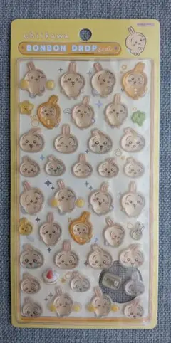 【正規品】ちいかわ ボンボンドロップシール うさぎ