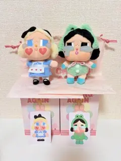 【正規品】 POPMARTcrybaby again アリス/カエル　2点セット