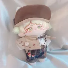 ぬい服 探偵 ヴィンテージ 10cm 15cm 20cm ブラウン ベージュ