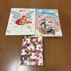 ミニノート　セット　ミニーちゃん