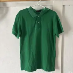 Polo by Ralph Lauren ポニー刺繍 グリーンポロシャツ L