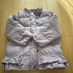 petit main ダウンジャケット　パープル110