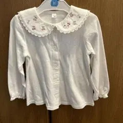 クーラクール うさ耳 襟付きシャツ 100 さくらんぼ