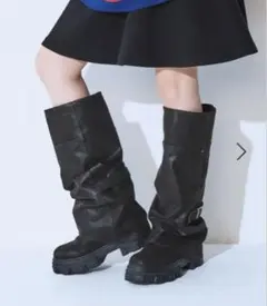 JEANASIS ジーナシス ルーズFITロングブーツ　M 23.0~23.5