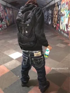 true religion似　フレアデニム y2k swag