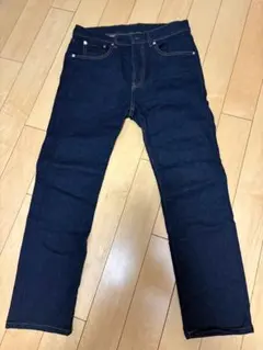 無印良品メンズストレッチデニムスリムパンツ インディゴ W30xL32のサムネイル