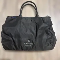 新品:LANVIN COLLECTION トートバッグ ブラックのサムネイル