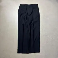 ブルックスブラザーズ90s00sワイドスラックスW31ネイビーツータックネイビー