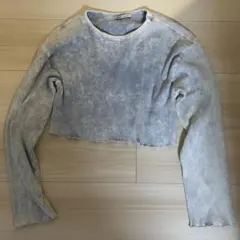ZARA クロップド丈　トップス Sのサムネイル