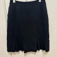 ̖́- 黒のひざ丈タイトスカート ファッション お洒落 【M】