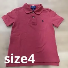 Polo Ralph Lauren ポロシャツ 赤　4