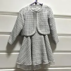 キャサリンコテージ 110フォーマル　入学式　結婚式　美品　女の子　ツイード