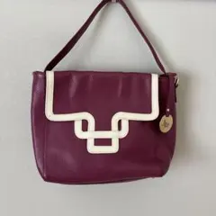 BEVINI MODENA べヴィニ 赤紫　パープル　トートバッグのサムネイル