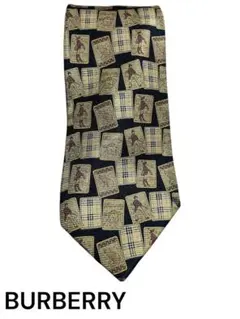 Burberry チェック柄ネクタイ シルク100%