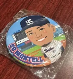 スワローズガチャ　缶バッジ　モンテル