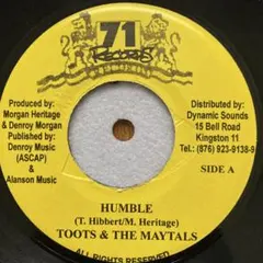 TOOTS & THE MAYTALS HUMBLE / L.M.S. RES