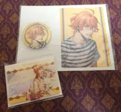 うたプリ くじ PRINCE SUNMER 缶バッジ クリアカード メモカ 那月